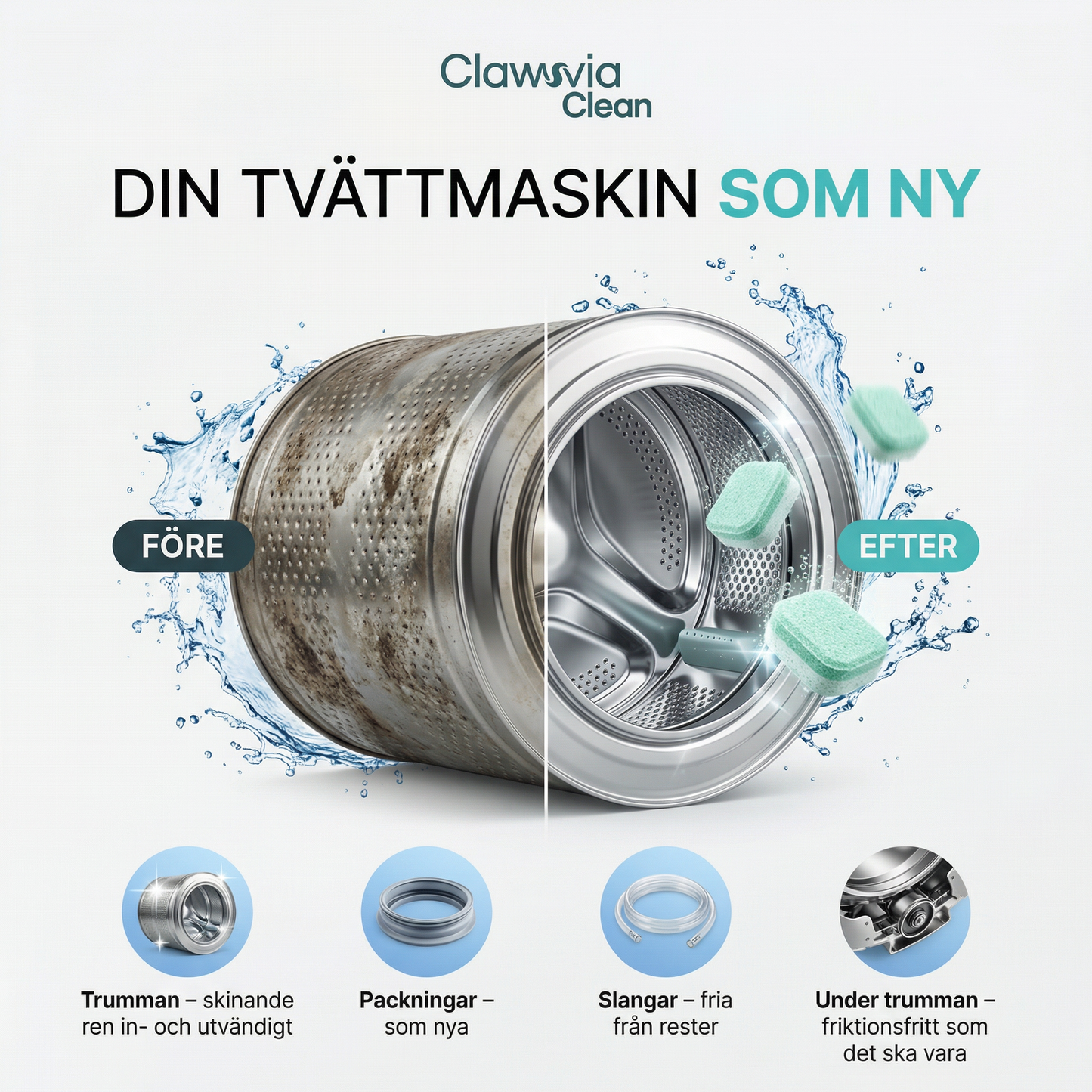 Clawvia Clean, Maskin Rengöring: hund & husdjur