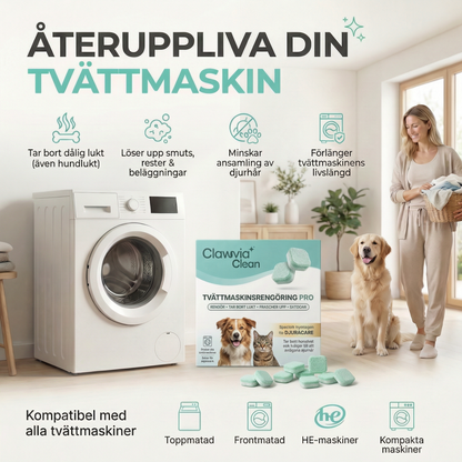 Clawvia Clean, Maskin Rengöring: hund & husdjur